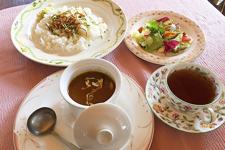 かぼちゃの冷製スープ